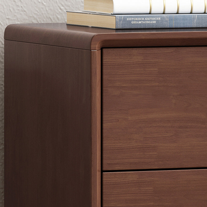 Minimalist Wood 2-Drawer Nightstand