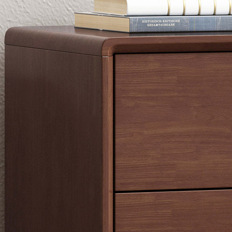 Minimalist Wood 2-Drawer Nightstand