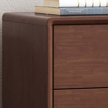 Minimalist Wood 2-Drawer Nightstand