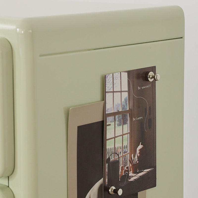 Japanese Iron 3-Drawer Nightstand