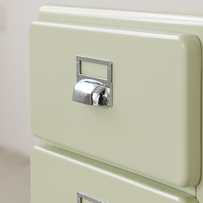 Japanese Iron 3-Drawer Nightstand