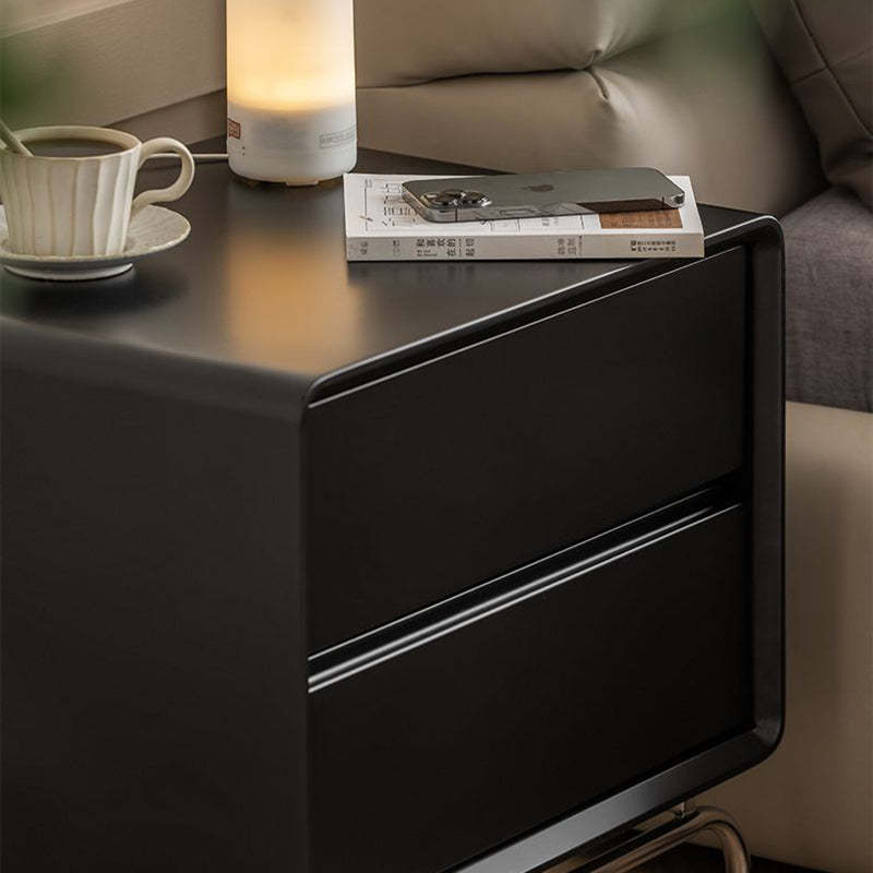 Nordic Wood 2-Drawer Nightstand