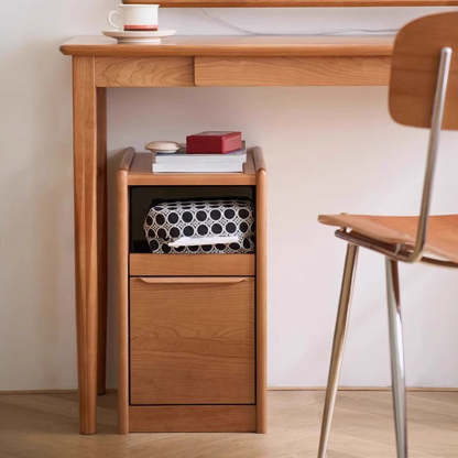 Nordic Wood 2-Drawer Nightstand