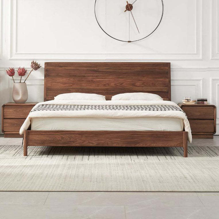 Minimalist Cherry Nightstand 2-Drawer