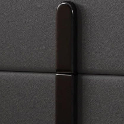 Minimalist Solid Wood 2-Drawer Nightstand