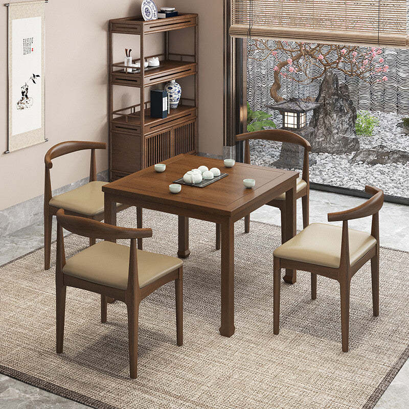 Chinese Wood End Table 1-Tier
