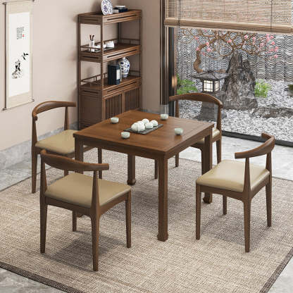 Chinese Wood End Table 1-Tier