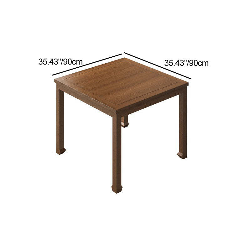 Chinese Wood End Table 1-Tier
