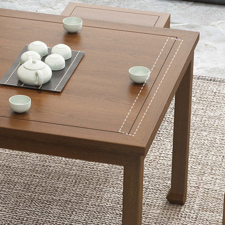 Chinese Wood End Table 1-Tier