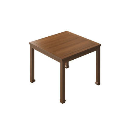 Chinese Wood End Table 1-Tier