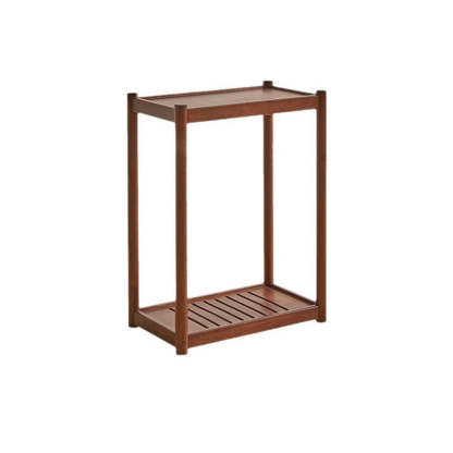 Minimalist Wood 2-Tier End Table
