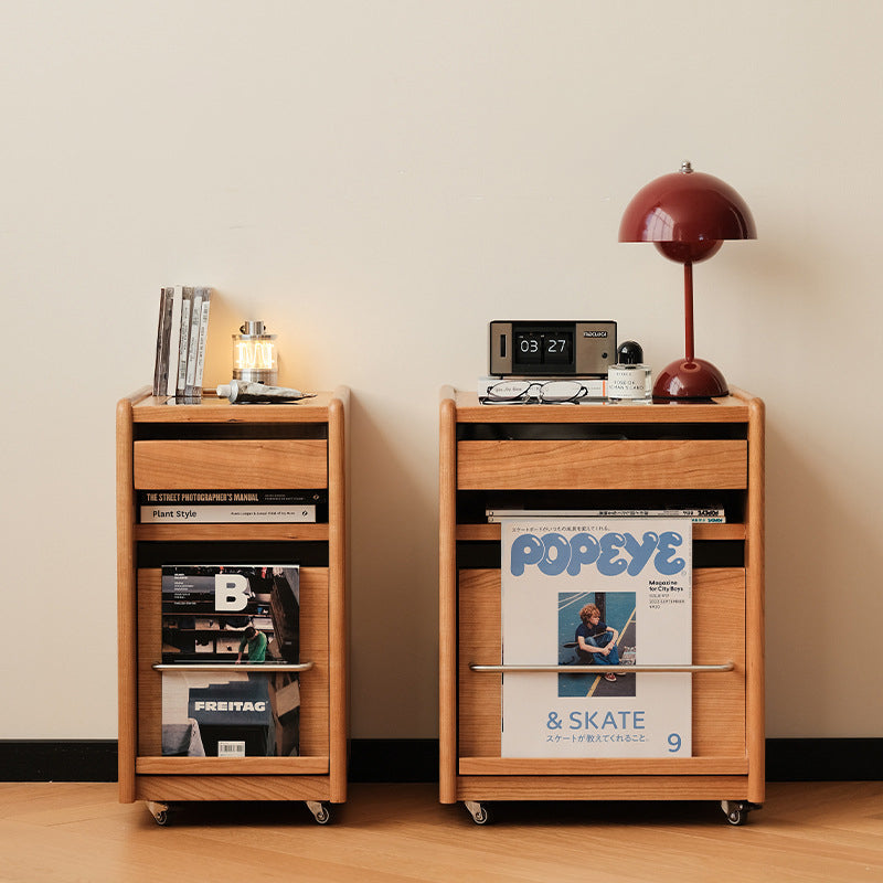 Japanese Cherry Wood 3-Tier Shelf