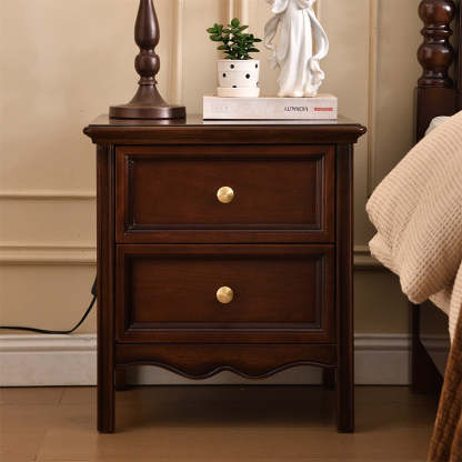 Vintage Wood 1/2/3-Drawer Bedroom Storage