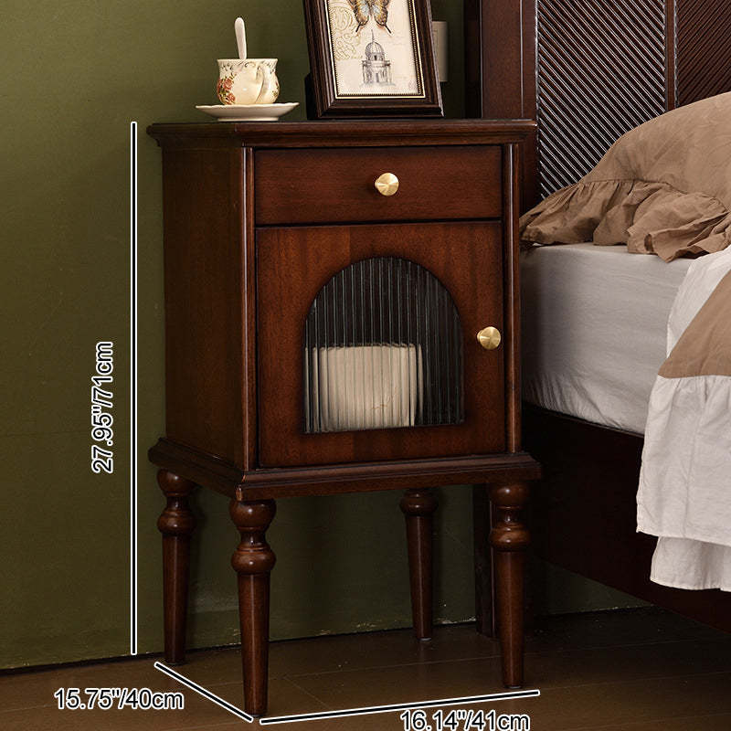 Vintage Wood 1/2/3-Drawer Bedroom Storage