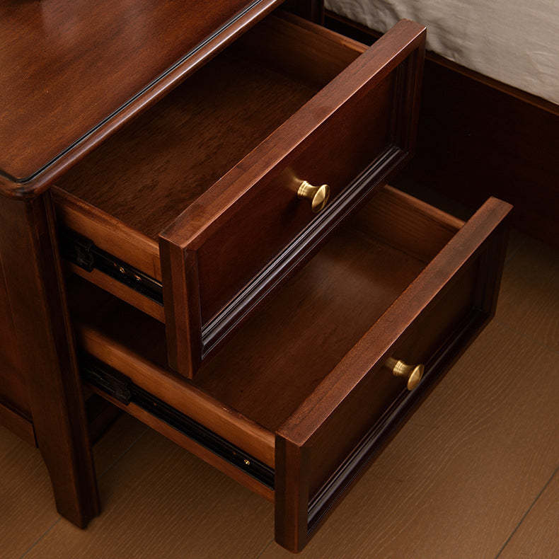 Vintage Wood 1/2/3-Drawer Bedroom Storage