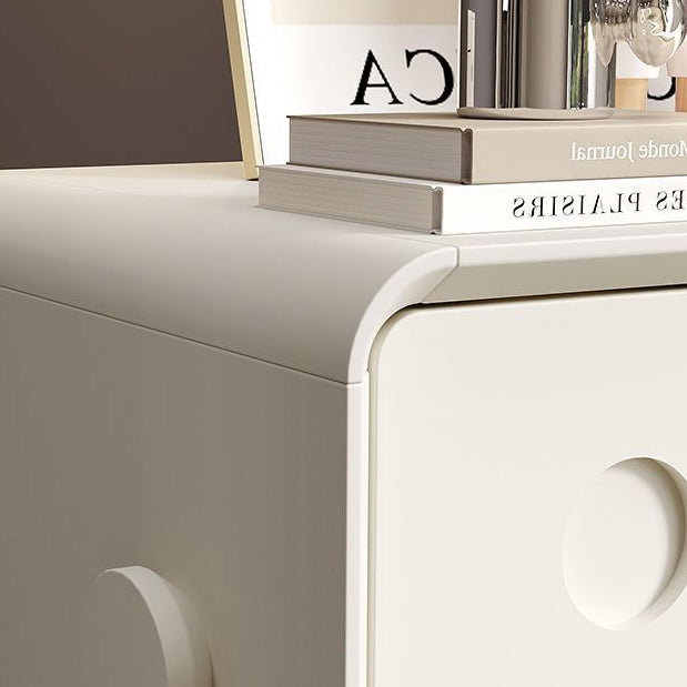 Wood Nightstand 2-Drawer