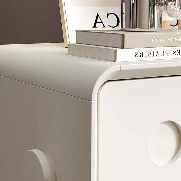 Wood Nightstand 2-Drawer