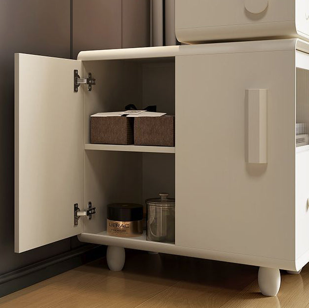 Wood Nightstand 2-Drawer