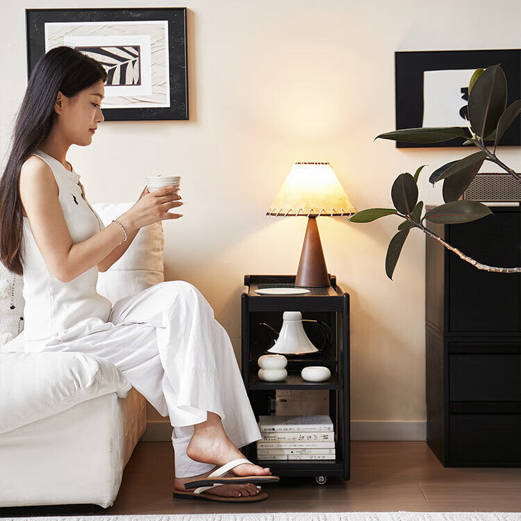 Minimalist Wood 3-Tier Shelf