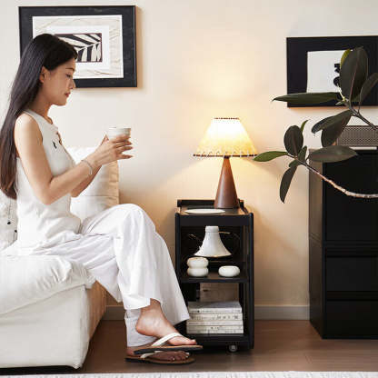 Minimalist Wood 3-Tier Shelf