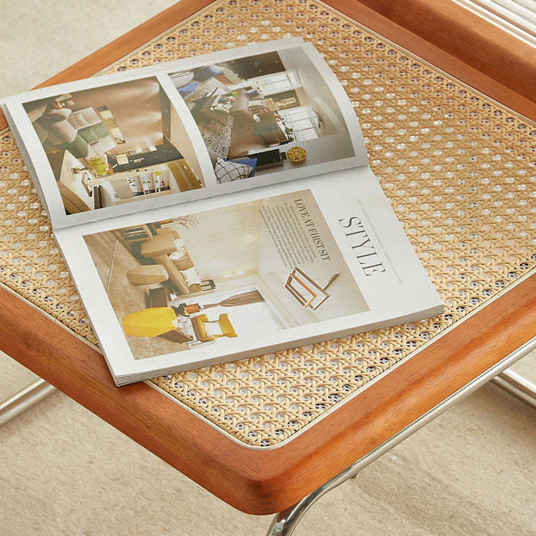Contemporary Tempered Glass 1-Tier End Table