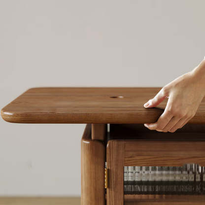 Scandinavian Wood 1-Storage Table