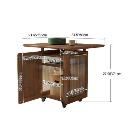 Scandinavian Wood 1-Storage Table