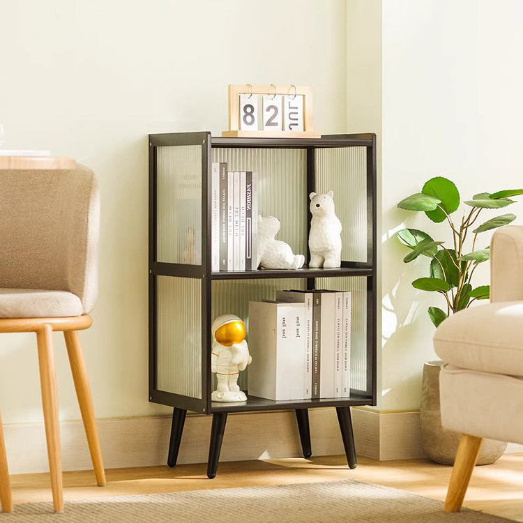 Minimalist Bamboo Acrylic 3/4/5-Tier Cylindrical End Table