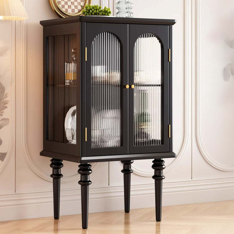 Nordic solid black metal end & side tables, Lighom