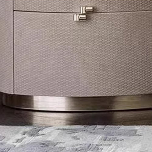 Minimalist Sintered Stone 2-Drawer Nightstand