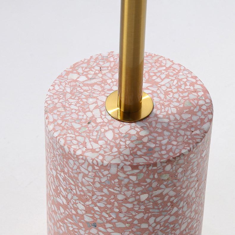 Modern Marble Metal Round End Table