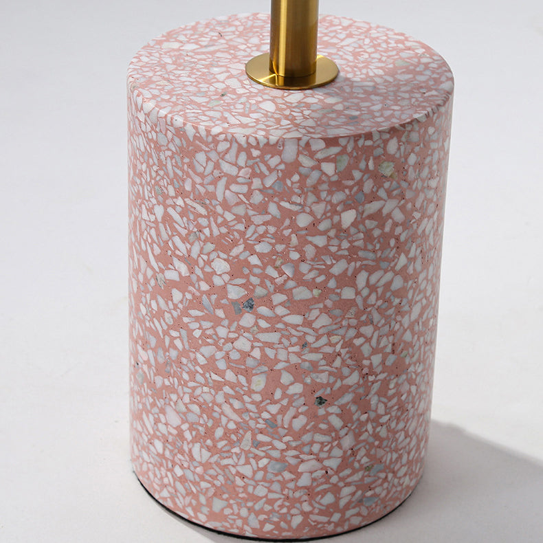 Modern Marble Metal Round End Table