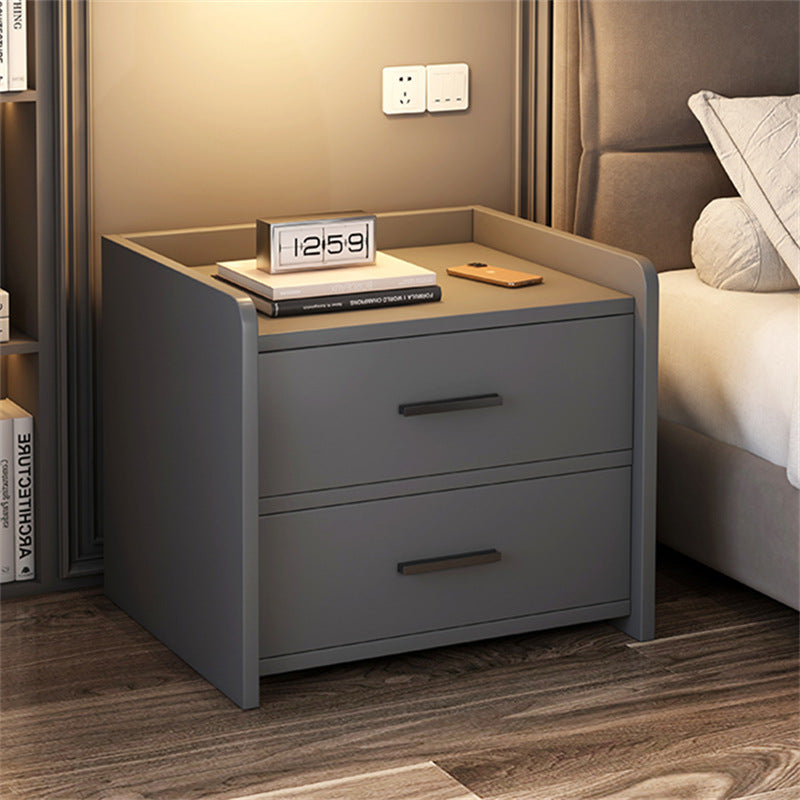 Minimalist Cylindrical 2-Drawer Nightstand