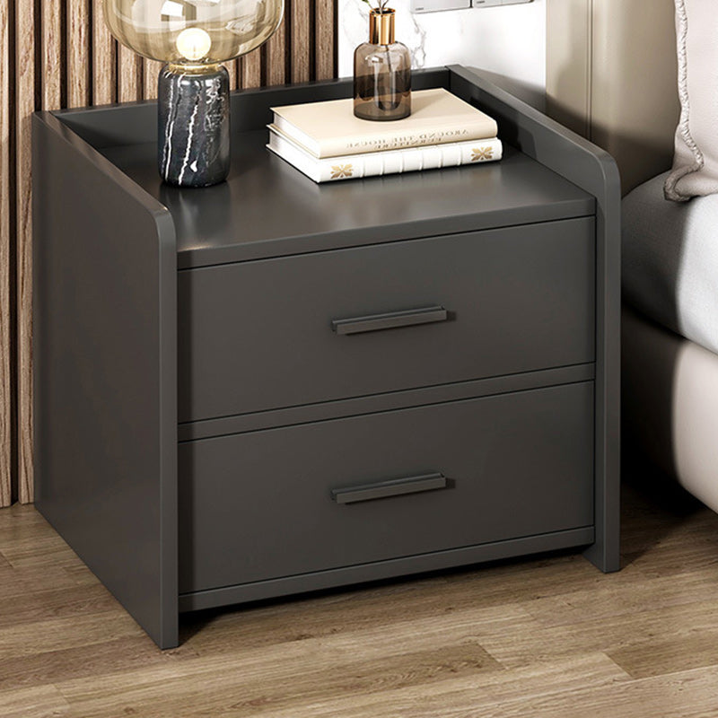 Minimalist Cylindrical 2-Drawer Nightstand