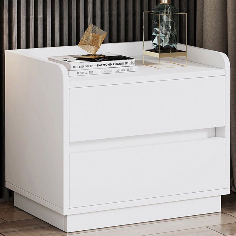 Minimalist Cylindrical 2-Drawer Nightstand