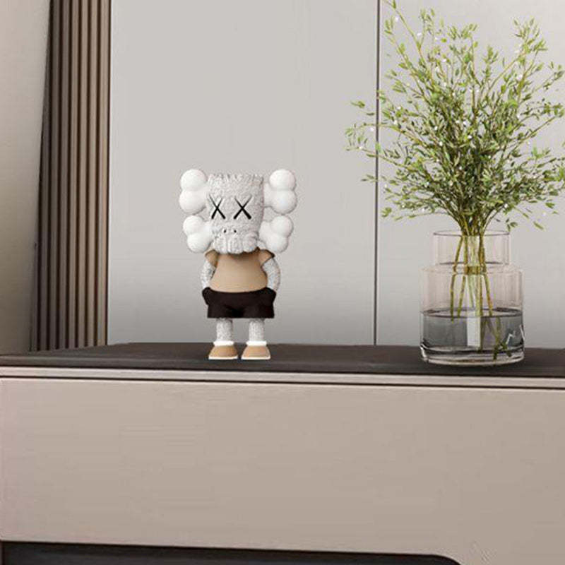 Modern Luxury Sintered Stone Leather Solid Wood Rectangular Nightstand 2-Drawer For Bedroom