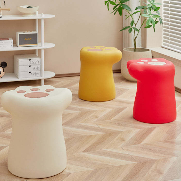 Nordic Cat Scratching Side Table Chair Set — Table / Turmeric