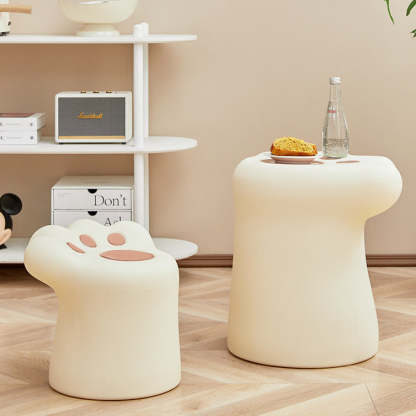 Nordic Cat Scratching Side Table Chair Set