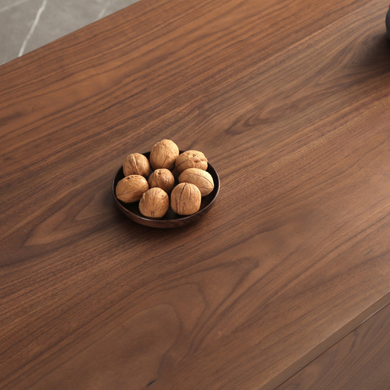 Minimalist Wood Coffee Table 4-Drawer