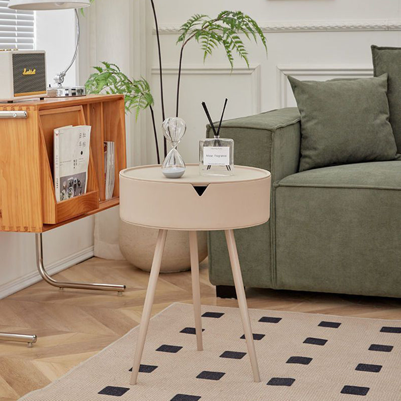Modern Round 3-Leg Side Table