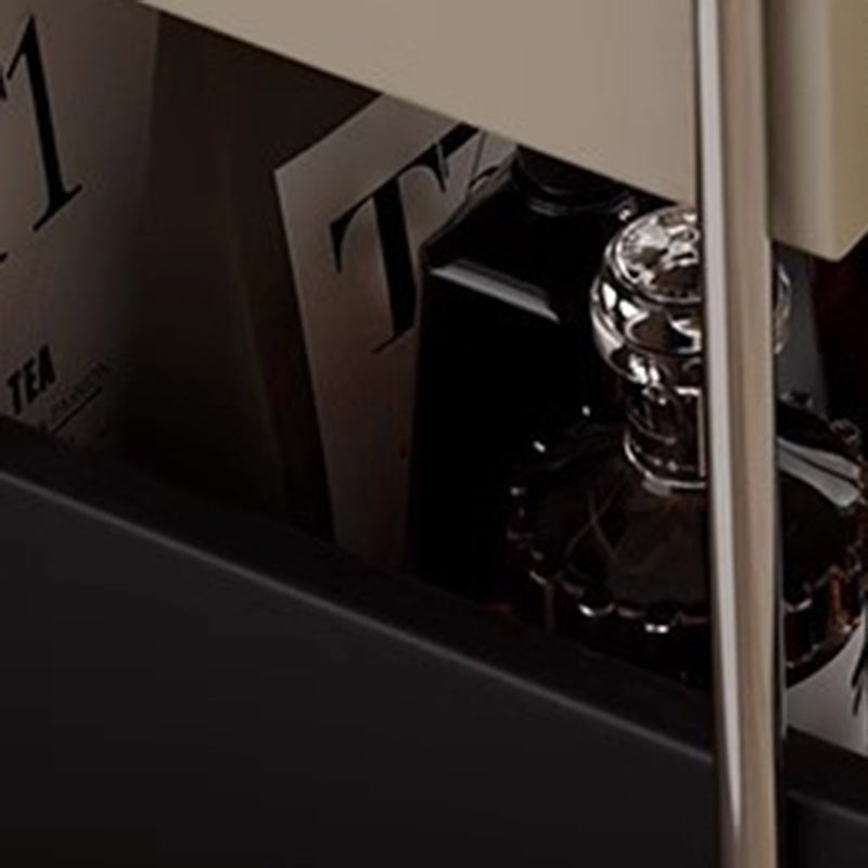 Contemporary Robot Stainless Steel Side Cabinet