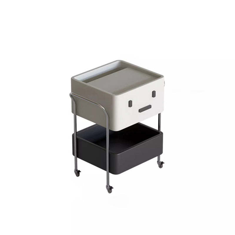 Contemporary Robot Stainless Steel Side Cabinet