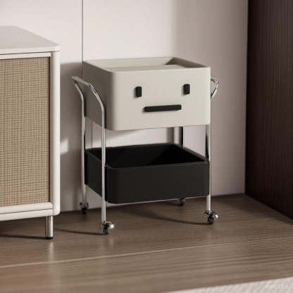 Contemporary Robot Stainless Steel Side Cabinet