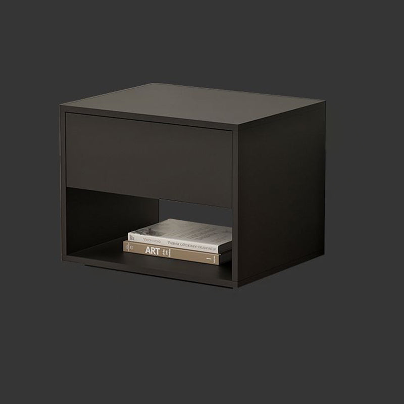 Minimalist Square 1-Drawer Nightstand