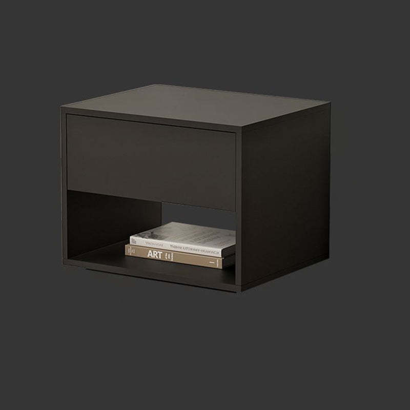 Minimalist Square 1-Drawer Nightstand
