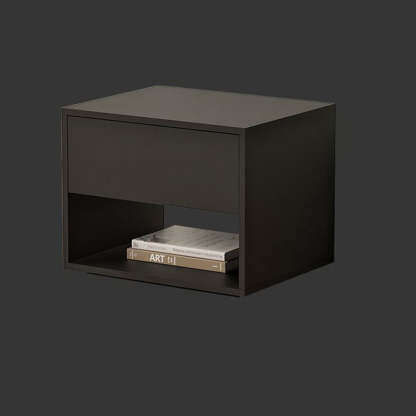 Minimalist Square 1-Drawer Nightstand