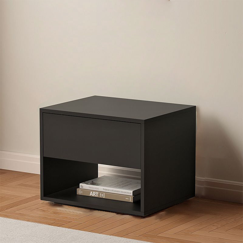 Minimalist Square 1-Drawer Nightstand