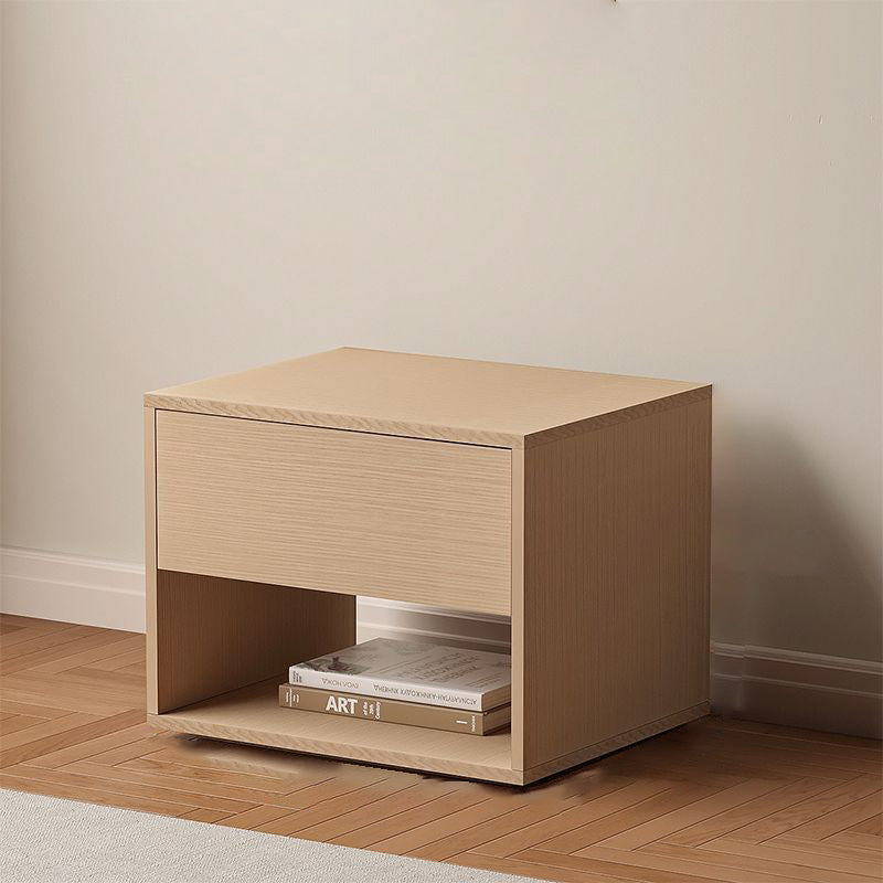 Minimalist Square 1-Drawer Nightstand
