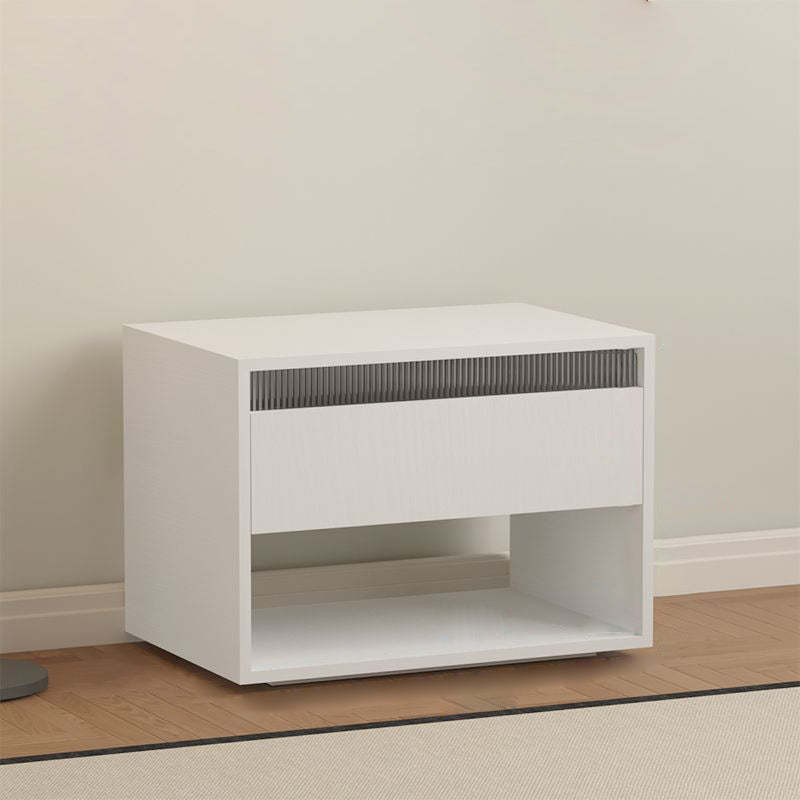 Minimalist Square 1-Drawer Nightstand