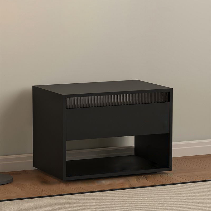 Minimalist Square 1-Drawer Nightstand